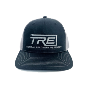 TRE Black Snapback Hat