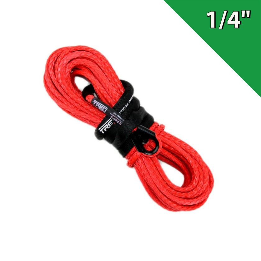 Prowinch Synthetic Winch Rope 7/16 In 85 feet up to 23000 lbs 