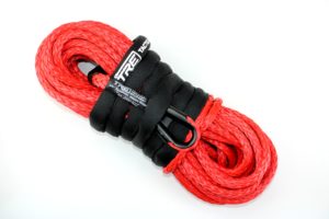 3/8 Winch Rope - Red
