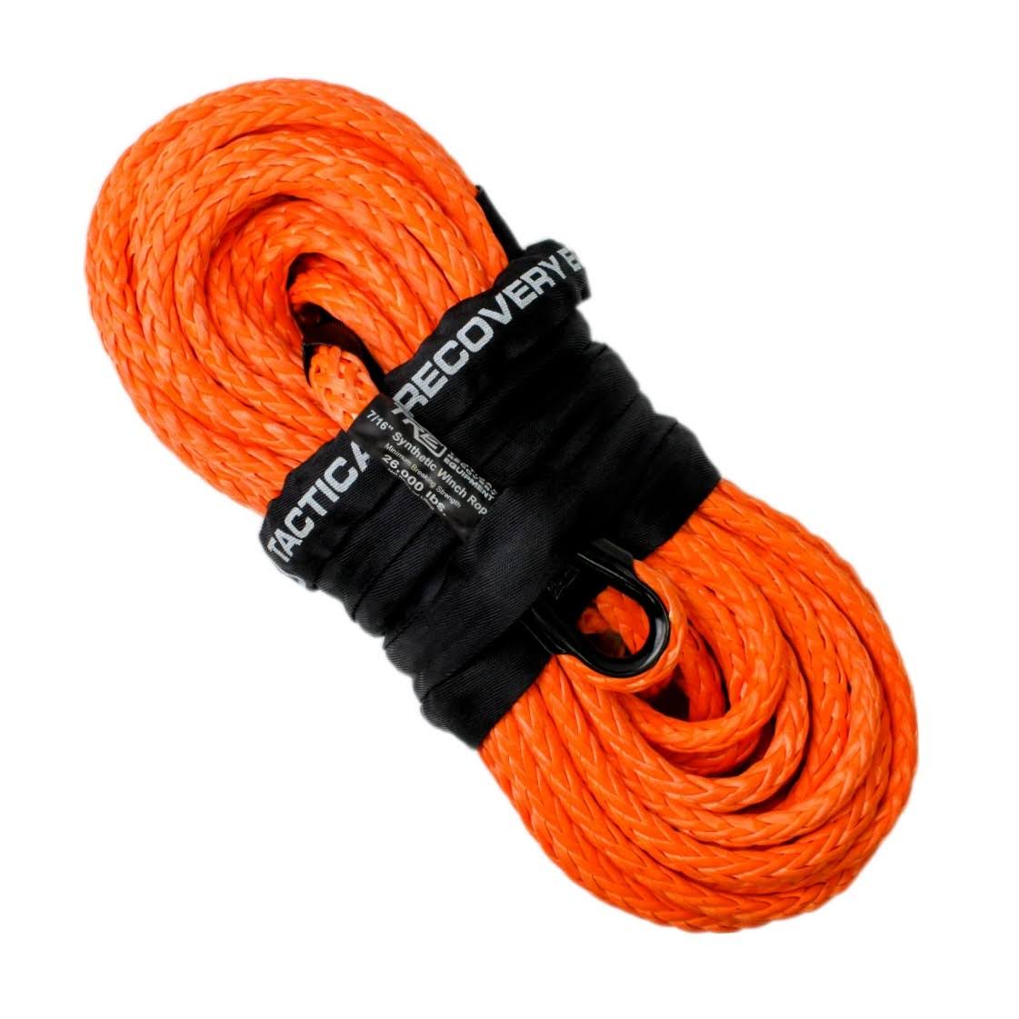 Winch rope clearance